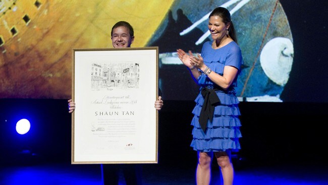 Shaun Tan, ALMA (Foto: FREDRIK SANDBERG/Afp) Shaun Tan, ALMA (Foto: FREDRIK SANDBERG/Afp)