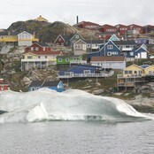 Ilulissat, Grønland (Foto: MICHAEL KAPPELER/AFP)