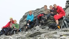 Tur til toppen av Digerronden i rondane (Foto: Solveig Elgevasslien) Tur til toppen av Digerronden i rondane (Foto: Solveig Elgevasslien)