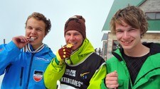 Fra venstre: Morten Ring Christensen, Bastian Juell og Magnus Bjørnnes (Foto: Norges Skiforbund)