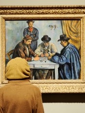 CEZANNE-CARD PLAYERS (Foto: STAN HONDA/Afp) CEZANNE-CARD PLAYERS (Foto: STAN HONDA/Afp)