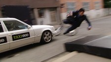 Video Dramaserien «Taxi» - actionscener spilles inn (Foto: Nyhetsspiller)