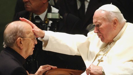 Marcial Maciel og Pave Johannes Paul II (Foto: Pliino Lepri/Ap) Marcial Maciel og Pave Johannes Paul II (Foto: Pliino Lepri/Ap)