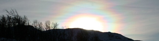 Korona rundt solen (Foto: Trond-Arild Byman)