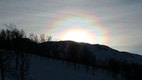 Korona rundt solen (Foto: Trond-Arild Byman)