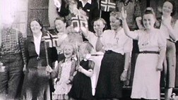 Video Feiring av nasjonaldagen på hytte i 1940 (Foto: Nyhetsspiller)
