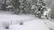 Snø på Skåbu, 4. mai