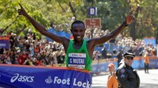 NYC Marathon Athletics Geoffrey Mutai (Foto: Kathy Willens/Ap)