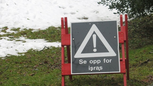 Fare for isras er ikke over (Foto: Aud Refseth)