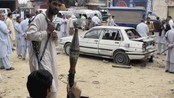 Åstedet for selvmordsbomberen i Peshawar