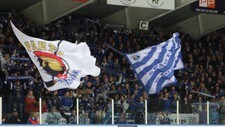 Sparta Warriors-supportere jubler i Sparta Amfi. (Foto: Espen Evensen/NRK) Sparta Warriors-supportere jubler i Sparta Amfi. (Foto: Espen Evensen/NRK)
