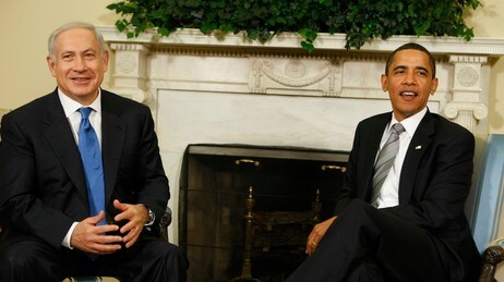 Barack Obama og Benjamin Netanyahu i Det ovale rommet. (Foto: LARRY DOWNING/REUTERS) Barack Obama og Benjamin Netanyahu i Det ovale rommet. (Foto: LARRY DOWNING/REUTERS)