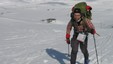 Øystein Lia på skitur. Mellom Hellevassbu og Haukeliseter