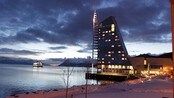 Kveldsstemning ved Rica seilet i Molde