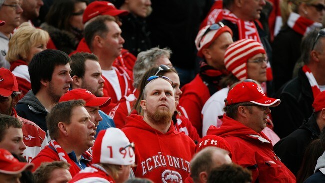 Misfornøyde FFK-supportere (Foto: Teigen, Trond Reidar/SCANPIX) Misfornøyde FFK-supportere (Foto: Teigen, Trond Reidar/SCANPIX)