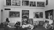 Munch på Ekely (Foto: Væring) Munch på Ekely (Foto: Væring)