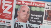 Skattetrøbbel for Bayern-legende - Presidenten i Bayern München, Uli Hoeness, innrømmet i dag skattefusk. Han skal ha undratt et beløp som tilsvarer 140 millioner kroner. Nå håper han tilståelsen fører til at han unngår straff. Reporter: Jørn Lien Redigering: Eirik Rasdal