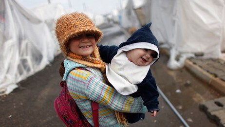 Syriske barn (Foto: MURAD SEZER/Reuters) Syriske barn (Foto: MURAD SEZER/Reuters)