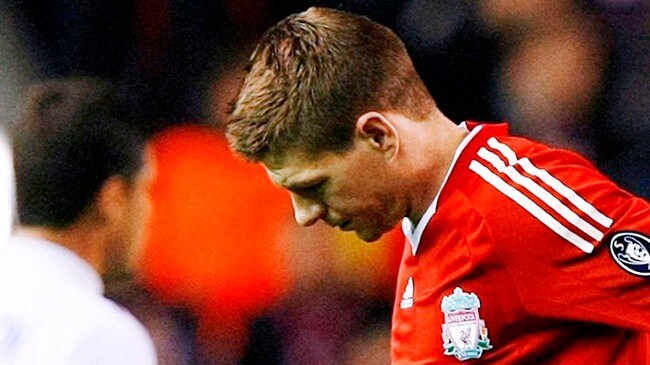 Liverpools Gerrard (Foto: Phil Noble (BRITAIN SPORT SOCCER) /Scanpix/Reuters)