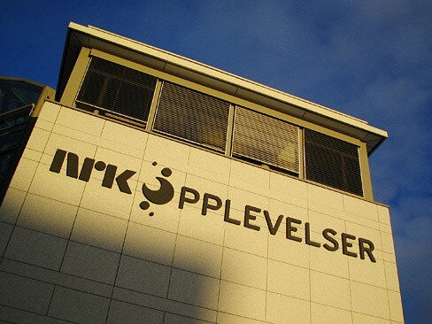 Fasaden på NRK Opplevelser Fasaden på NRK Opplevelser