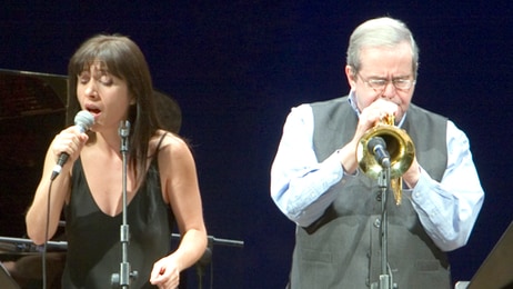 Diana Torto og Kenny Wheeler (Foto: Luigi Pretolani) Diana Torto og Kenny Wheeler (Foto: Luigi Pretolani)