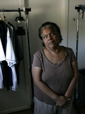 Patricia Villa, naboen til drapsmannen i Fort Hood. (Foto: The Dallas Morning News, Sonya N. Hebert/Scanpix/AP) Patricia Villa, naboen til drapsmannen i Fort Hood. (Foto: The Dallas Morning News, Sonya N. Hebert/Scanpix/AP)