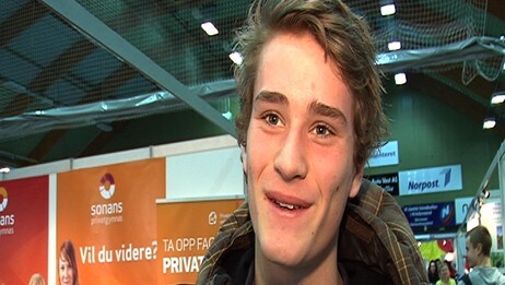 Mathias Just (Foto: Jan Inge Thomassen/NRK) Mathias Just (Foto: Jan Inge Thomassen/NRK)