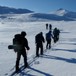 Mot Puttegga, men med Karitind i bakgrunnen