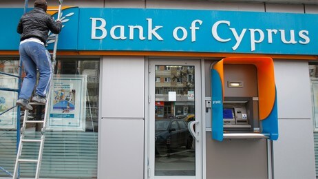 Bank of Cyprus (Foto: Bogdan Christel/Reuters/NTB Scanpix) Bank of Cyprus (Foto: Bogdan Christel/Reuters/NTB Scanpix)