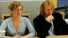 Andrine Sæther og Lars Lillo Stenberg (Foto: Aas, Erlend/SCANPIX) Andrine Sæther og Lars Lillo Stenberg (Foto: Aas, Erlend/SCANPIX)