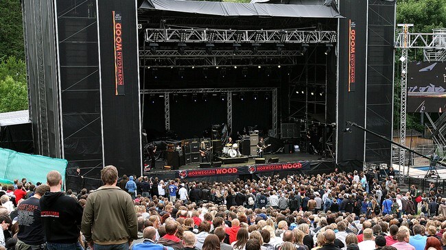 Dinosaur Jr. på Norwegian Wood. (Foto: Arne Kristian Gansmo/NRK)