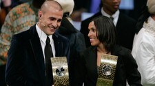 Cannavaro og Marta (Foto: ALESSANDRO DELLA VALLE/AP) Cannavaro og Marta (Foto: ALESSANDRO DELLA VALLE/AP)