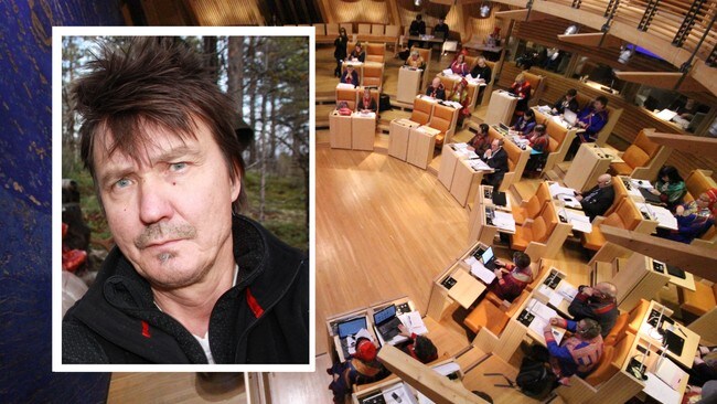 Samefolkets Parti og John Nystad vil inn på Sametinget (Foto: Privat/NRK) Samefolkets Parti og John Nystad vil inn på Sametinget (Foto: Privat/NRK)