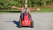 Dag Schreiner i trøbil-fadese - Dag Schreiner i NRKs trøbilkonkurranse.