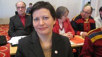 Helga Pedersen (Foto:Thor Thrane/NRK)