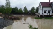 Huset ødelagt i flom (Foto: Tor Torkveen)