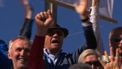 Kong Carl Gustav om Olsson: - Det var riktig skigåing - Kong Carl Gustav var svært fornøyd med ett gull i ski-VM i Val di Fiemme. Johan Olsson vant femmila foran Dario Cologna og Alexey Poltoranin. Beste nordmann ble Eldar Rønning på femte plass. Reporter: Harald Thingnes. Foto: Håvard Hagen.