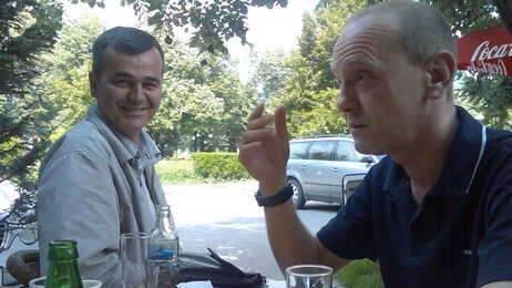 Esad Hecimovic og Mirsad Fazic (Foto: Ola Flyum) Esad Hecimovic og Mirsad Fazic (Foto: Ola Flyum)