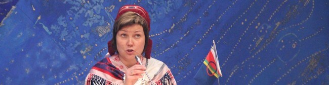 Aili Keskitalo (Foto: Dan Robert Larsen/NRK) Aili Keskitalo (Foto: Dan Robert Larsen/NRK)