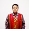 Anthony Debbarma, borok, India: – Jeg er her for at vårt folk skal overleve. Hva synes du om mitt slips?