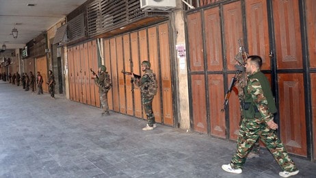 Regjeringssoldater i Aleppo (Foto: -/Afp) Regjeringssoldater i Aleppo (Foto: -/Afp)