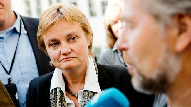 Rigmor Aasrud og Arne Johannessen sa streiken i Unio Stat ble avsluttet torsdag kveld (Foto: Tore Meek/NTB scanpix) Rigmor Aasrud og Arne Johannessen sa streiken i Unio Stat ble avsluttet torsdag kveld (Foto: Tore Meek/NTB scanpix)