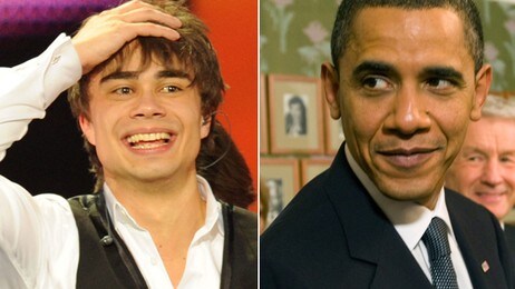 Alexander Rybak og Barack Obama (Foto: Dmitrij Kostyukov/AFP/Terje Bendiksby/Scanpix) Alexander Rybak og Barack Obama (Foto: Dmitrij Kostyukov/AFP/Terje Bendiksby/Scanpix)