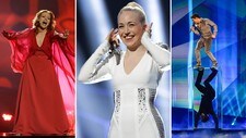 San Marino, Norge og Aserbajdsjan, ESC 2013 (Foto: Ap/NRK/Reuters) San Marino, Norge og Aserbajdsjan, ESC 2013 (Foto: Ap/NRK/Reuters)
