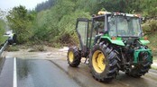 Riksveg 34 stengt nord for Hov sentrum