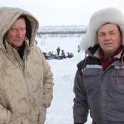 Nils Logje og Ole N. P. Eira (Foto: Åse Pulk/NRK) Nils Logje og Ole N. P. Eira (Foto: Åse Pulk/NRK)