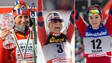 Bjørgen, Johaug og Weng (Scanpix) Bjørgen, Johaug og Weng (Scanpix)