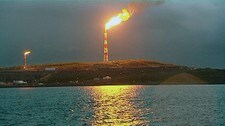 Snøhvit-anlegget på Melkøya (NRK) Snøhvit-anlegget på Melkøya (NRK)