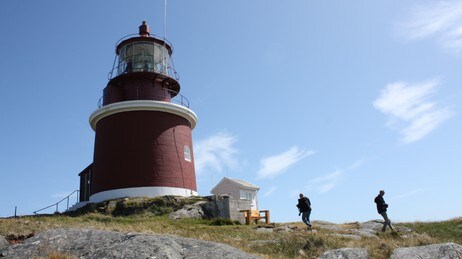 Utsira fyr (Foto: Eirik Kjos/NRK) Utsira fyr (Foto: Eirik Kjos/NRK)