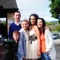 Amy og familien. 